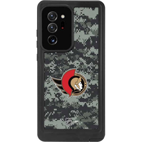 NHL Ottawa Senators Camo Galaxy Note20 Ultra 5G Waterproof Case